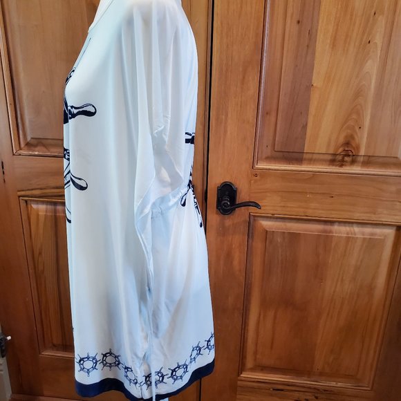 Nautical Swim Suit Cover Up - Picture 7 of 13